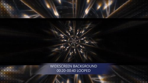 Geometric Star Tunnel Looping Background Animation