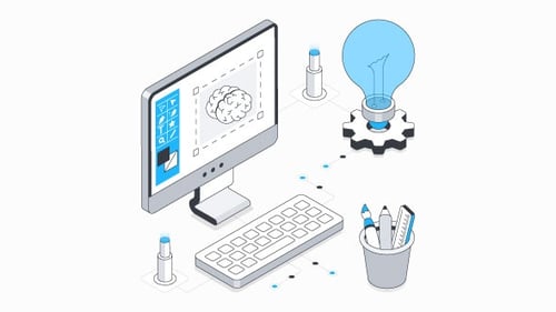 Kreatives Entwerfen eines Alphakanals für isometrische Animationen