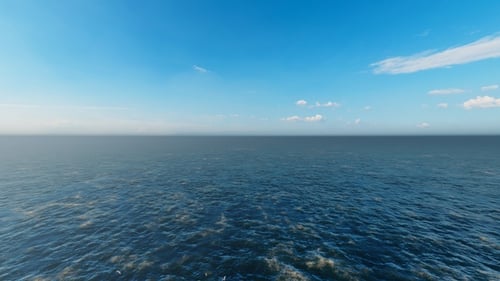 Aerial View Looking Over Island
