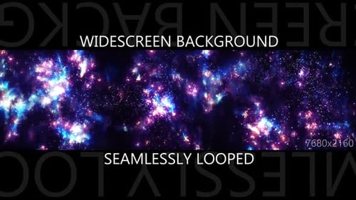 Glitter Widecreen Particles