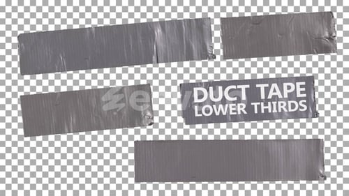 Duct Tape Lower Thirds