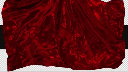 Molten Red Fluid Reveal Transition