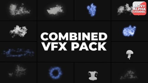 Realistic Smoke Fire and Electric VFX Pack