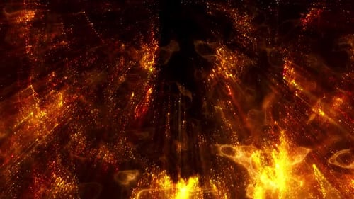 Abstract Fire Background
