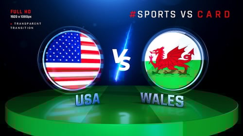 Sports VS Card/USA vs WALES