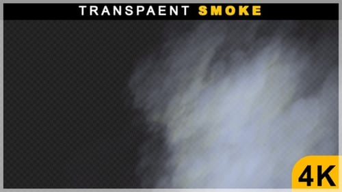 Atmospheric White Smoke and Fog Reveal Transition