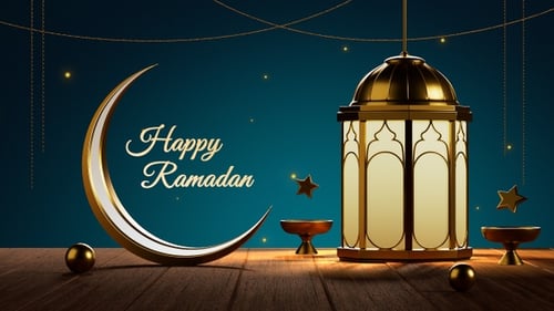 Happy Ramadan Backgrounds on Loop