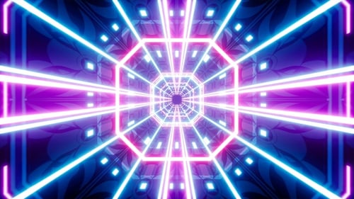 VJ Lights Tunnel