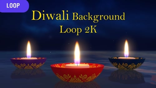 Diwali Background Loop 2 K