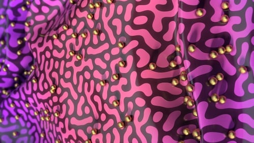 Dynamic Abstract Purple Pink Fluid Pattern Motion Background