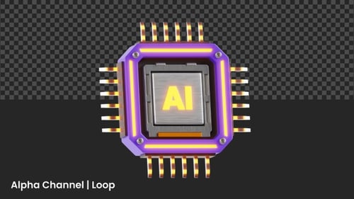 3D-KI-Chipanimation | Alpha Loop