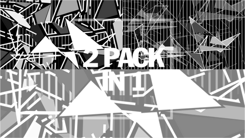 Abstract Geometric Strobe Background Pack