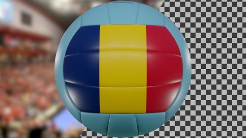 Volleyball Spinning Chad | UHD | 60fps