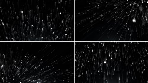 Abstract Line Particle Trails Pack