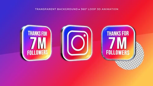Thanks For 7M Followers Instagram