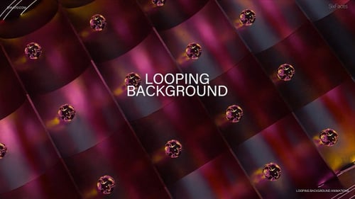 Company Background Loop 3D Shapes