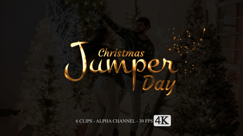Chritsmas Jumper Day Animation Text