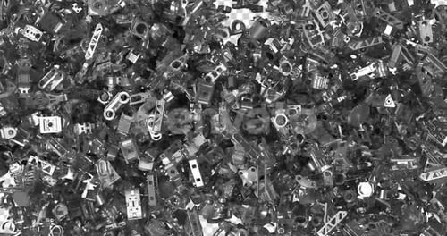 3D Mechanical Tools Swirling