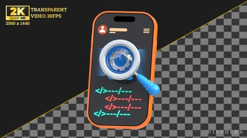 Mobile App Testing Animation