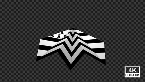 Paper Airplane Of Brittany Flag