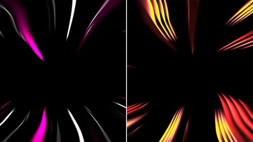 Pack d'animation liquide Abstract Light Rays