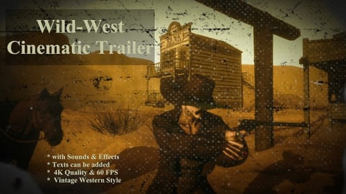 Western Grunge Glitch Reveal Transitions Pack