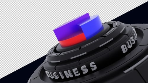 Business Transparent Background Loop Black And White V2