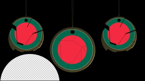 3D Circular Emblem Reveal and Transition Animation