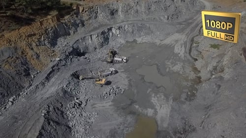 Construction Zone Drone Video-14