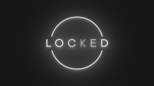 Neon Text Reveal with Glowing Circle Animation