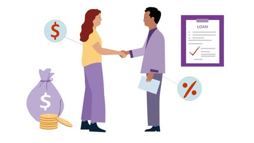 Bank Loan Animation