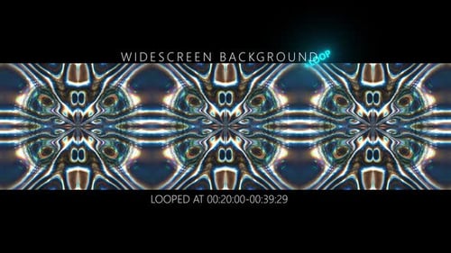 Neon-Kaleidoskop-Flickr-Hintergrund