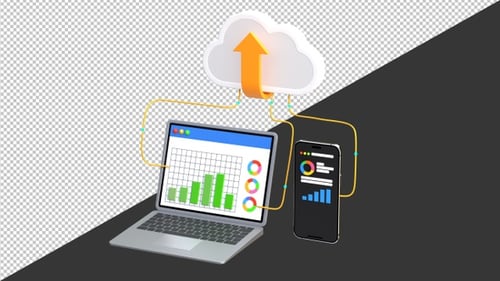 3D Transfer data analytics | Alpha Channel
