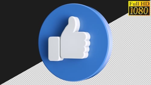 Like Icons On Alpha Channel Loops V1