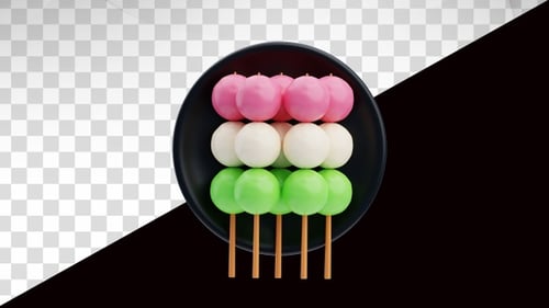 3D-Animation von Dango