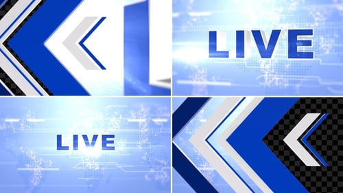 Live Transition Blau