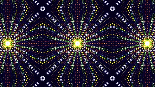 Fond coloré Kaleida Seamless Loop V10