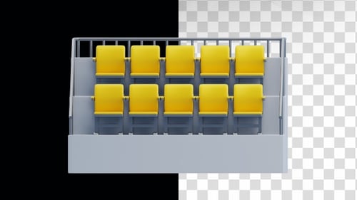 3D Animation of Tribune Stadium