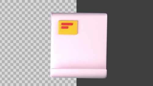 Modern 3D Data Analysis Report Animation