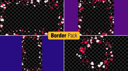 Hearts Frame Pack