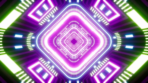 Bucle Vj fluorescente