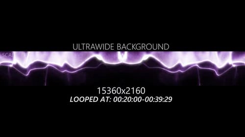 Dynamic Abstract Ultrawide Particle Wave Background