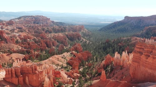Stunning views overlook the unique rock formations and vibrant colors of the Bryce Canyon landscape