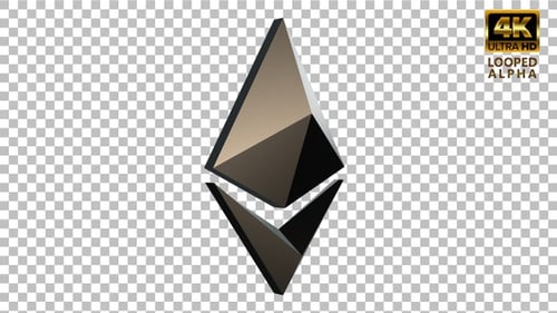 Ethereum Coin Loop 4K