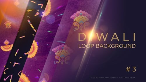 Diwali Loop Background 3