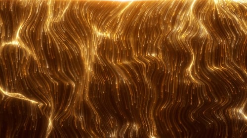 Luxuriöser goldfarbener Streifenmuster