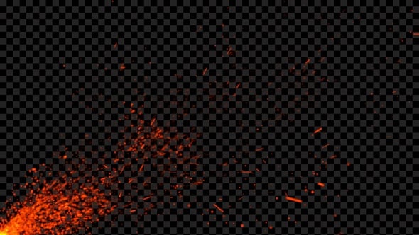 Fire Particles Alpha, Overlays Motion Graphics ft. fire & fire spark ...