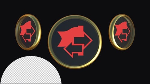 Flag With Right And Left Arrows