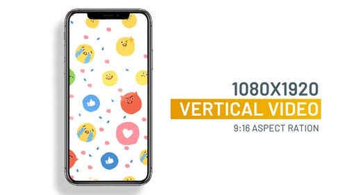 Animated Hand-Drawn Emoji and Social Media Reaction Pattern