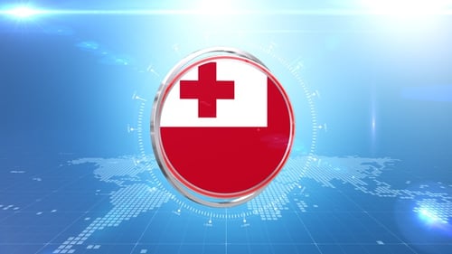 Modern Broadcast Circle Logo Reveal Animation